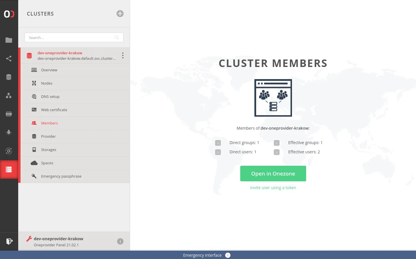 screen-cluster-members-in-emergency