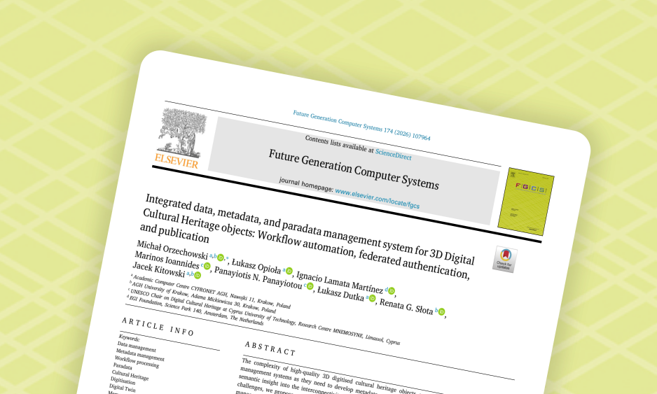 Integrated Data, Metadata, and Paradata Management System for 3D Digital Cultural Heritage Objects: Workflow Automation, Federated Authentication, and Publication