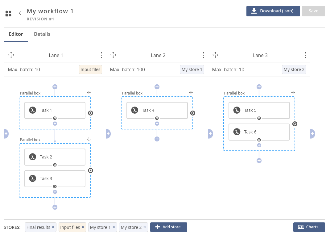 screenshot centered