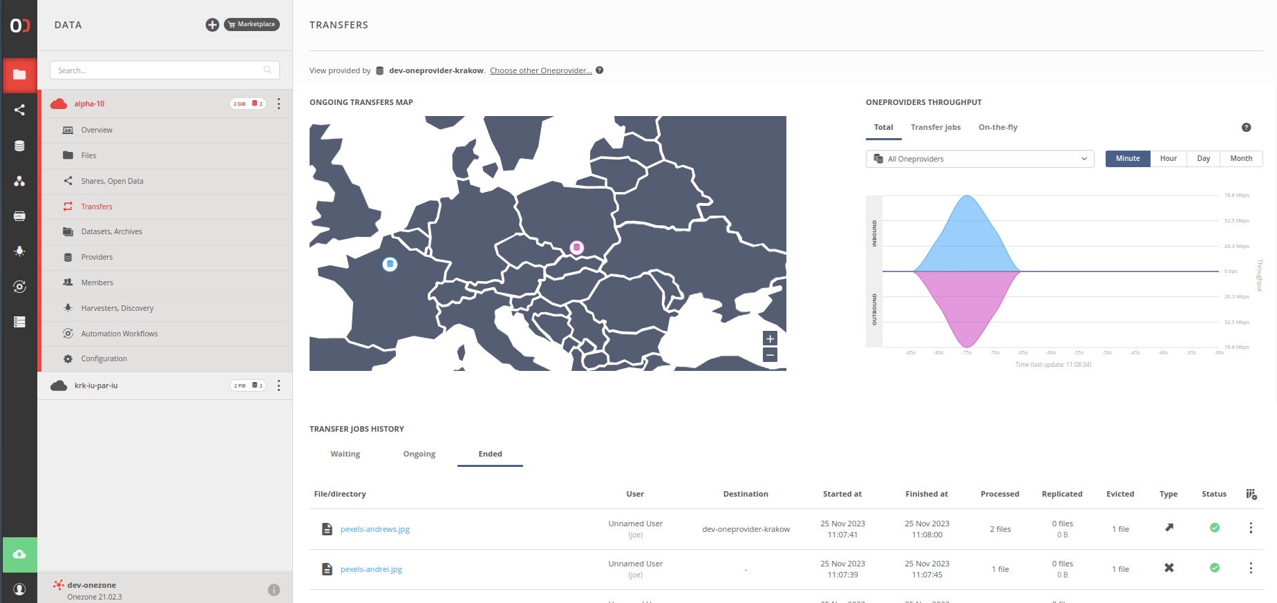 screenshot centered